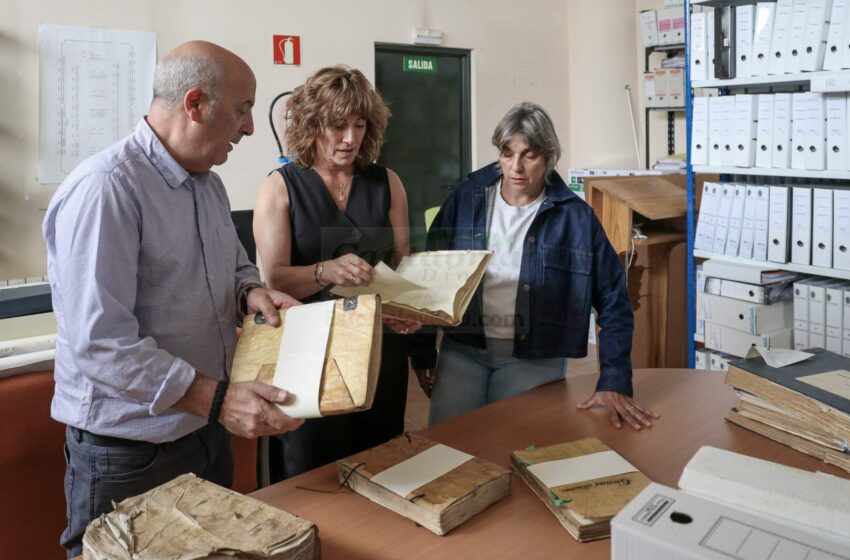  Polanco restaura sus actas municipales más antiguas para conservar la memoria histórica del municipio