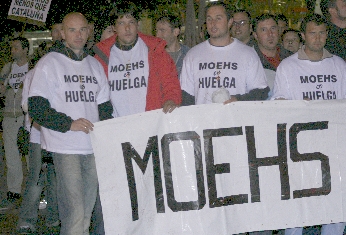  Los trabajadores de Moehs regresarán mañana al trabajo