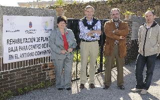  El director General de Políticas Sociales visita las obras del Centro de Día de Suances