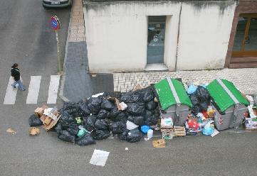  Cinco días de huelga de recogida de basuras