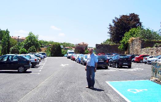  134 plazas de aparcamiento en el parking de Rualaceña