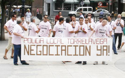  Policías locales volverán a llevar sus reivindicaciones a la calle