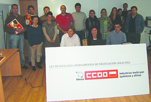  Delegados de CC OO analizaron el acoso laboral y el mobbing en las empresas del sector químico y textil