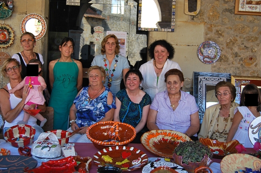  Diez años de exposición de cerámica en Santillana del Mar