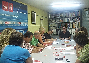 Reunión del PSOE de Torrelavega