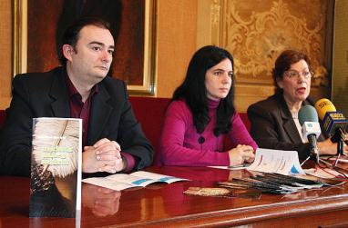 De izquierda a derecha David Laguillo, Berta Pacheco y María Eugenia Bouzas