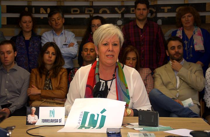  Presentada la candidatura de ‘Torrelavega SÍ’, liderada por Blanca Rosa Gómez Morante