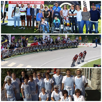  Éxito del «II Festival Solidario de Ciclismo Bridgestone»
