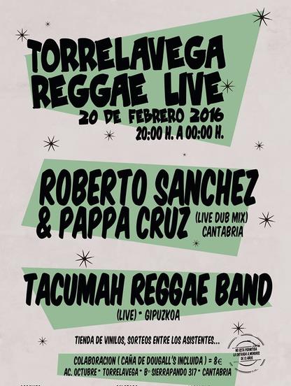 Este sábado se celebra el "Torrelavega Reggae Live"
