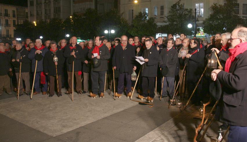 El Ayuntamiento recibió a la Ronda Marcera