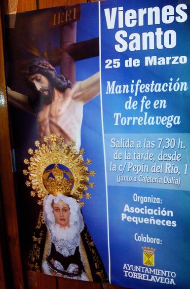 Torrelavega acogerá de nuevo la «Manifestación de fe»