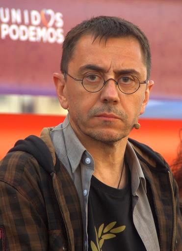 Juan Carlos Monedero en Torrelavega: "a Cantabria no ha llegado la recuperación"