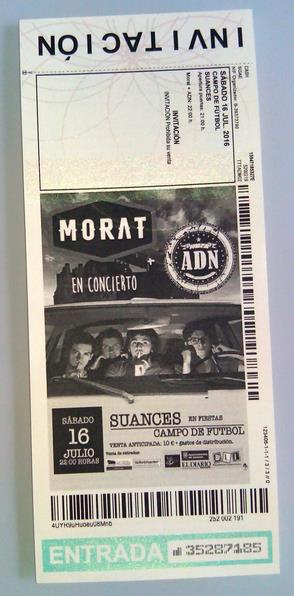  Sorteamos 20 entradas para el concierto de Morat y ADN en Suances