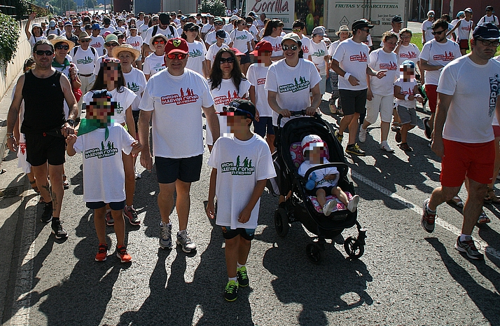  Éxito de participación en la VIII Marcha Boulevard Ronda en Fiestas #VirgenGrande2016