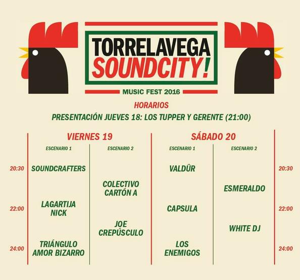  Llega «Torrelavega Sound City»