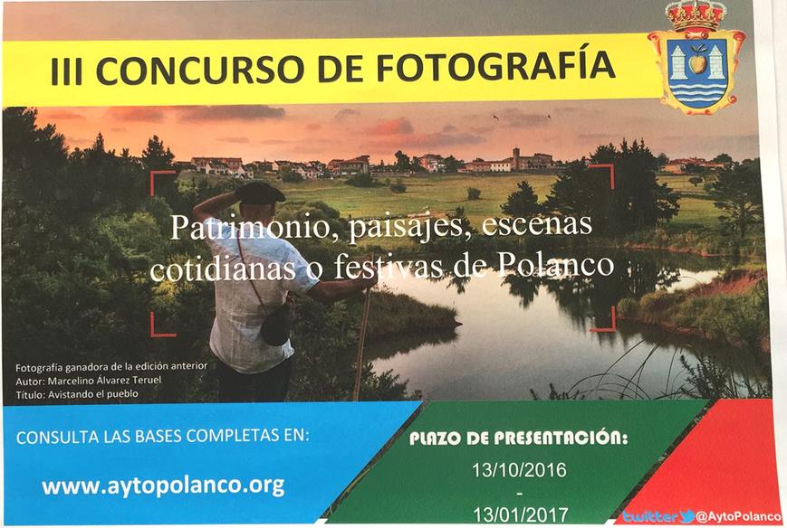 Polanco convoca su III Concurso de Fotografía