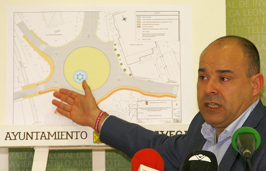 El Ayuntamiento plantea un proyecto para mejorar la fluidez de la circulación en el "Donut" / Javier Melgar (C) ESTORRELAVEGA.COM