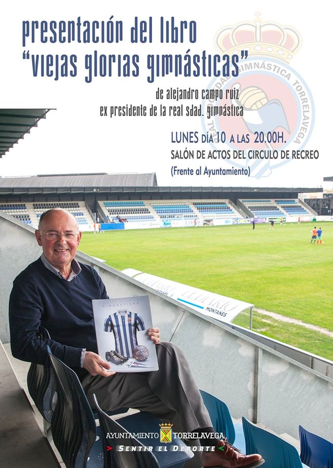 Alejandro Campo presentará el libro "Viejas glorias gimnásticas"