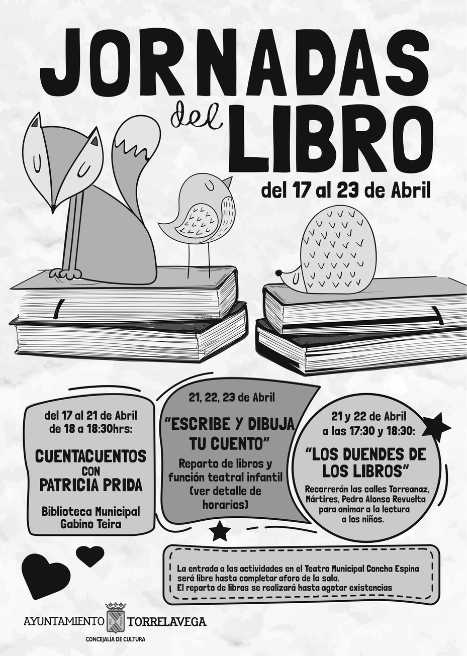  Torrelavega celebra desde hoy el Día del Libro