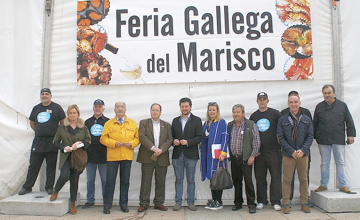 Inaugurada la Feria Gallega del Marisco