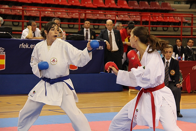  160 deportistas participaron en la 4ª Copa  Intercontinental de Kárate Femenino celebrada en Torrelavega