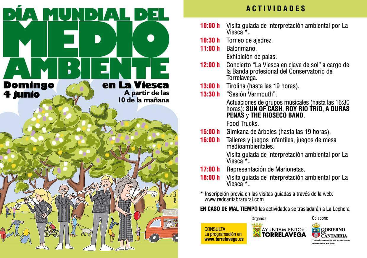  Las actividades del Día Mundial del Medio Ambiente se trasladan al recinto ferial de La Lechera