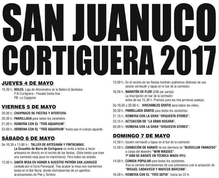 Cortiguera celebra sus fiestas de San Juanuco este fin de semana