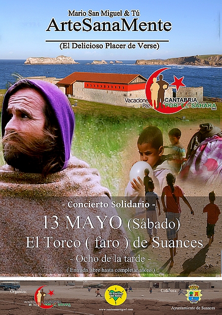  Suances acoge el sábado un Concierto Solidario de Mario San Miguel