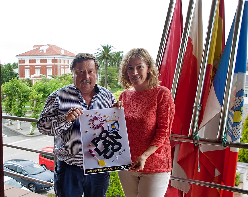 La diseñadora Sara Temiño gana el concurso del cartel de las fiestas de Polanco