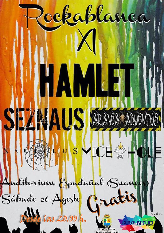 La mítica banda de metal Hamlet actuará este sábado en Suances dentro del Festival Rockablanca