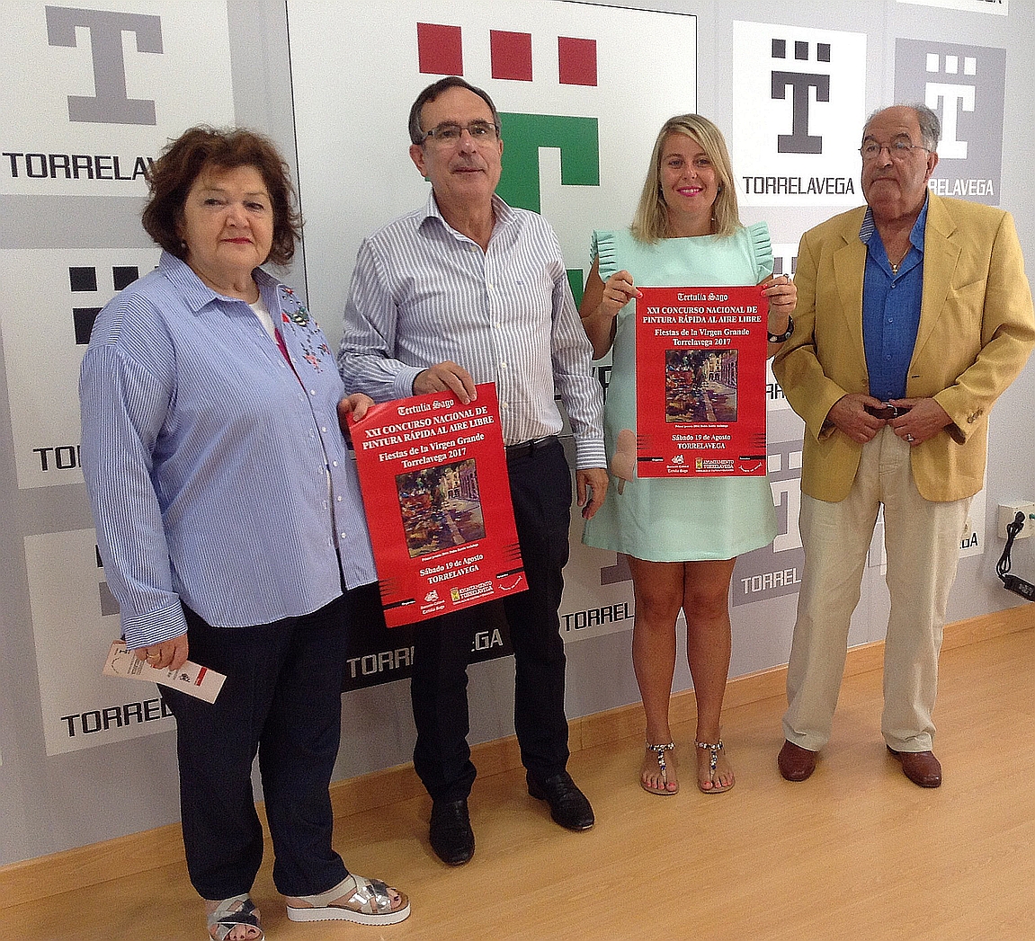  Presentado el XXI Concurso Nacional de Pintura Rápida al Aire Libre de Torrelavega