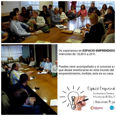 La Cámara impulsa las reuniones gratuitas «Espacio Emprendedores»