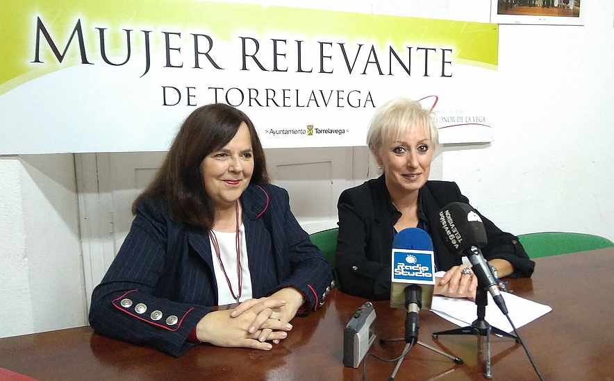 Blanca Allende (izquierda) y Jezabel Tazón (derecha) - La distinción "Mujer relevante" cumple su décima edición