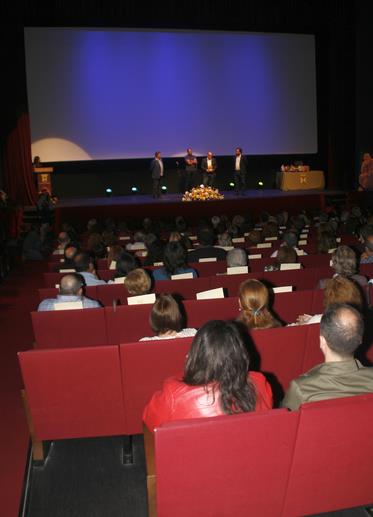 En la imagen de archivo, el interior del TMCE durante un evento