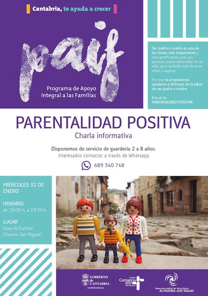 La Mancomunidad Altamira-Los Valles promueve un encuentro con las familias para fomentar la parentalidad positiva