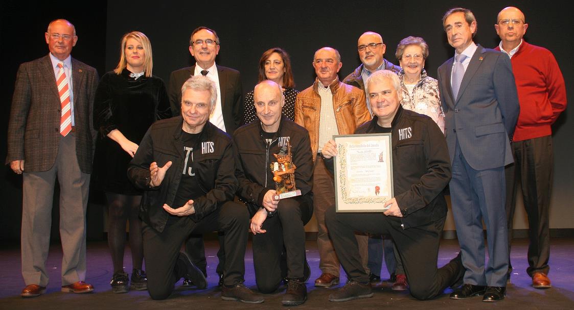  Tricicle recibe el premio Duende Zahorí en homenaje a cuarenta años de humor para todos los públicos