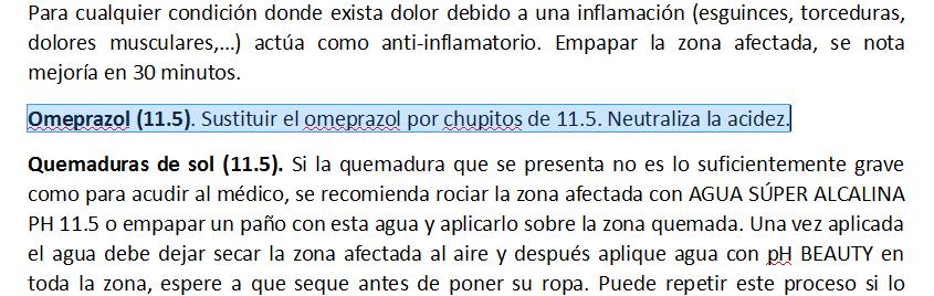 Un documento de los vendedores de máquinas alcalinizadoras recomienda sustituir el omeprazol por "chupitos" de agua alcalina - Vendedores del timo sanitario del agua alcalina intensifican sus actividades en Torrelavega