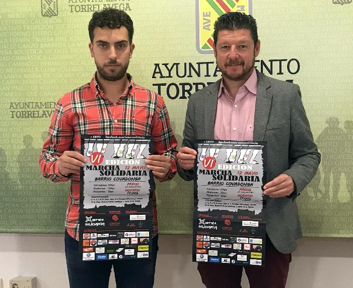 Fernando Pérez y Jesús Sánchez - La Marcha Solidaria del Barrio Covadonga WMCO espera congregar este sábado a 800 participantes