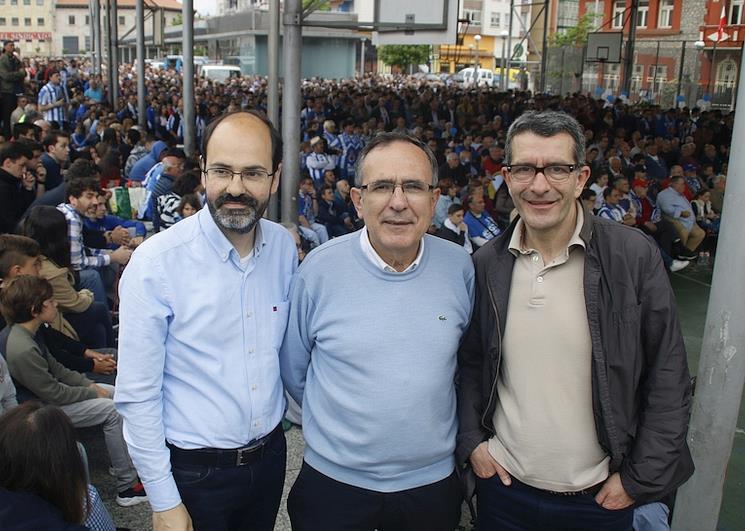  Torrelavega celebra el ascenso de la Gimnástica a Segunda B