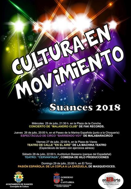 La Cultura toma de nuevo las calles de Suances a partir del miércoles