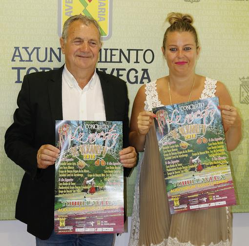 Ramón Edilla y Cristina García Viñas - Presentada la V edición del festival ‘Lo Nuestro’ que tendrá lugar en el Auditorium ‘Lucio Lázaro’