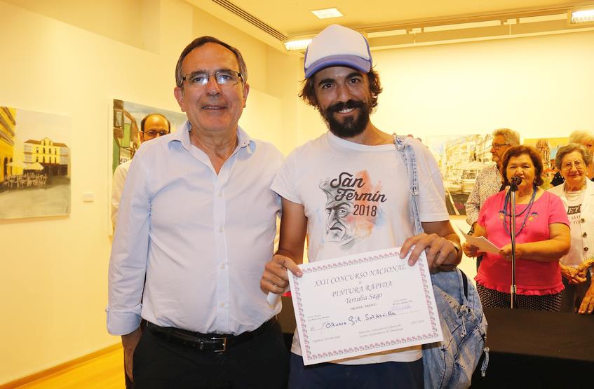 Álvaro Gil gana el XXII Concurso Nacional de Pintura Rápida al Aire Libre