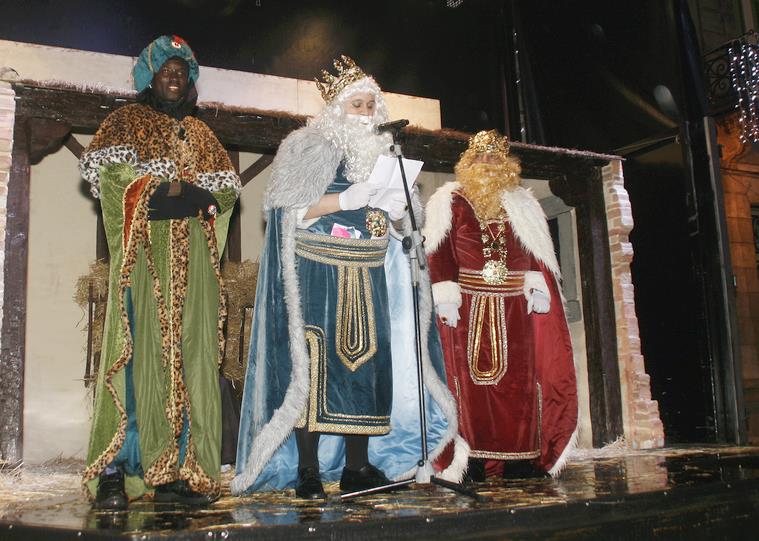 Los Reyes Magos en Torrelavega (Foto de archivo)