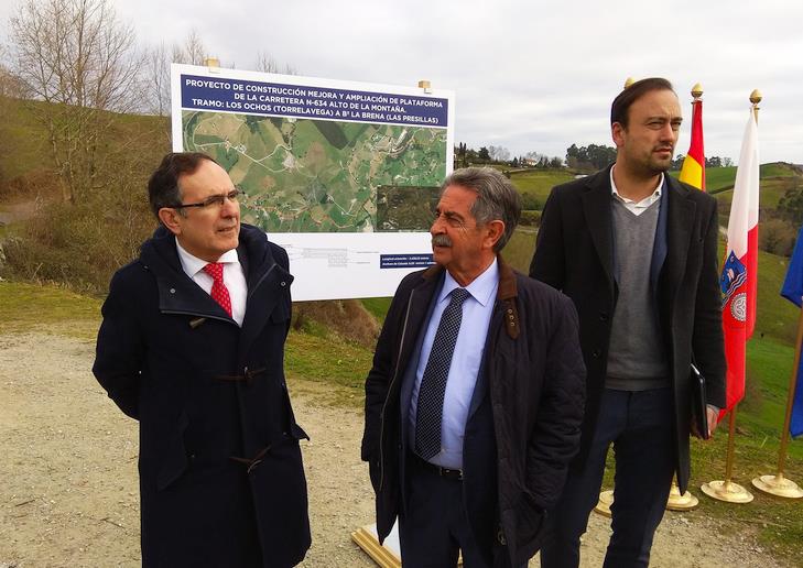 José Manuel Cruz Viadero, Miguel Ángel Revilla y Javier López Estrada