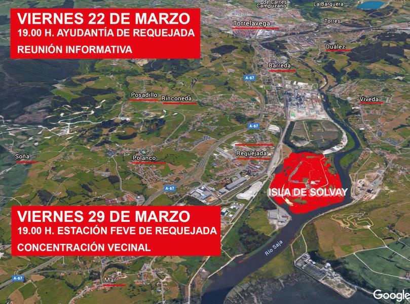  Polanco inicia movilizaciones contra la ubicación de Vuelta Ostrera II en Requejada