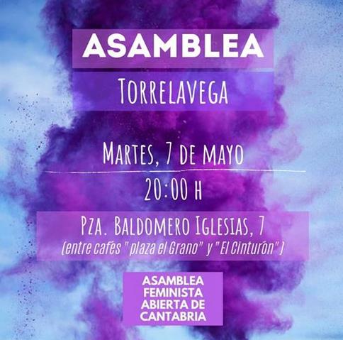 Convocada una Asamblea Feminista en Torrelavega