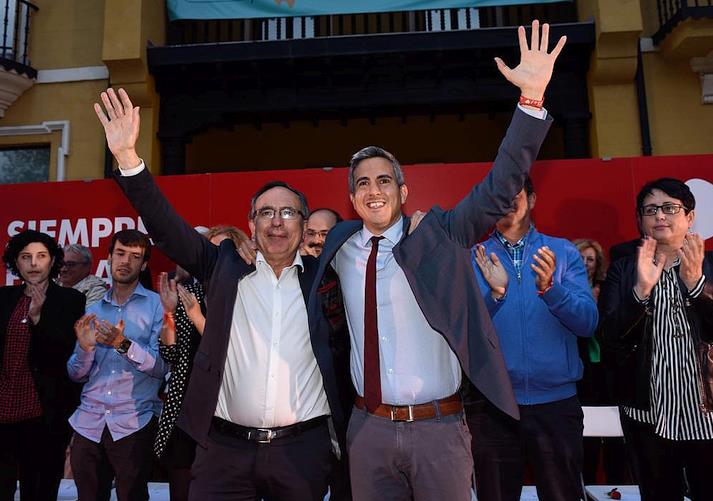 José Manuel Cruz Viadero y Pablo Zuloaga - PSOE