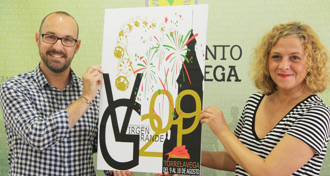 ‘Coloreando nuestra ciudad’, del torrelaveguense Sergio Argos, será el cartel de las Fiestas de la Virgen Grande 2019