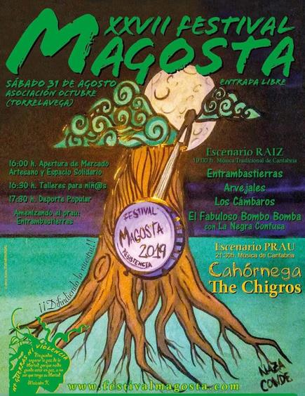 Llega la XXVII edición del Festival Magosta 2019 “Resistencia” en Torrelavega