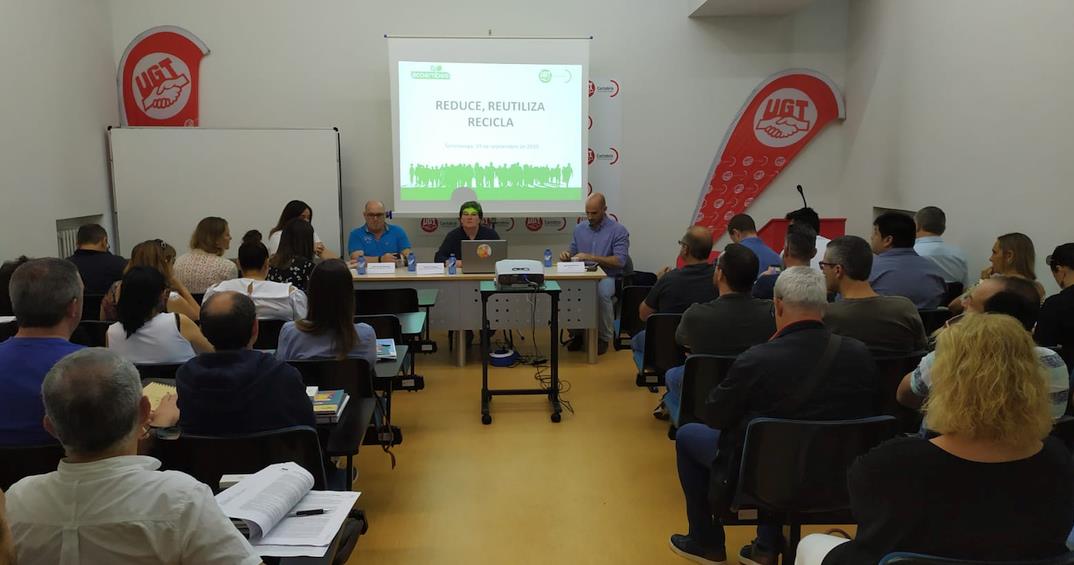 UGT inicia en Torrelavega sus actos reivindicativos del Día Mundial por el Clima del próximo 27 de septiembre
